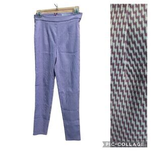 Urban Outfitters Pink / white Zig Zag Print pants